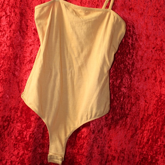 Mustard Tank Top Body Suit - Picture 7 of 8